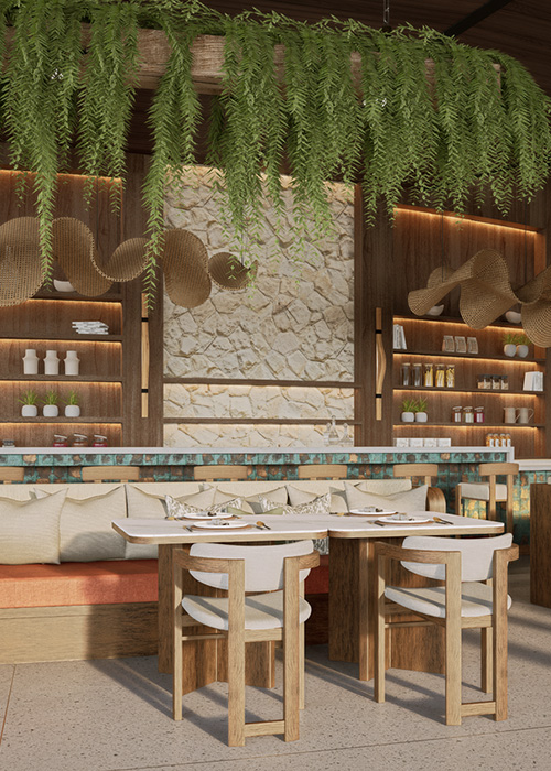 Samara Bay Clubhouse spa with ocean view