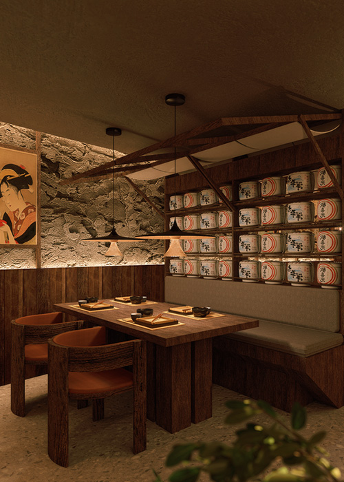 Samara Bay Clubhouse spa vanity